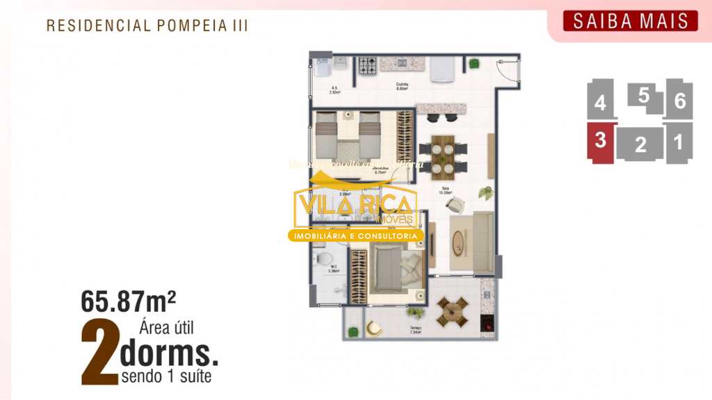 Apartamento em Praia Grande, no bairro Ocian