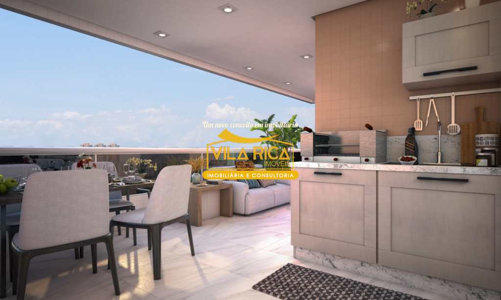 Apartamento em Praia Grande, no bairro Ocian
