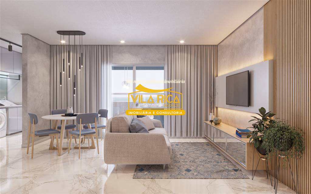 Apartamento em Praia Grande, no bairro Mirim