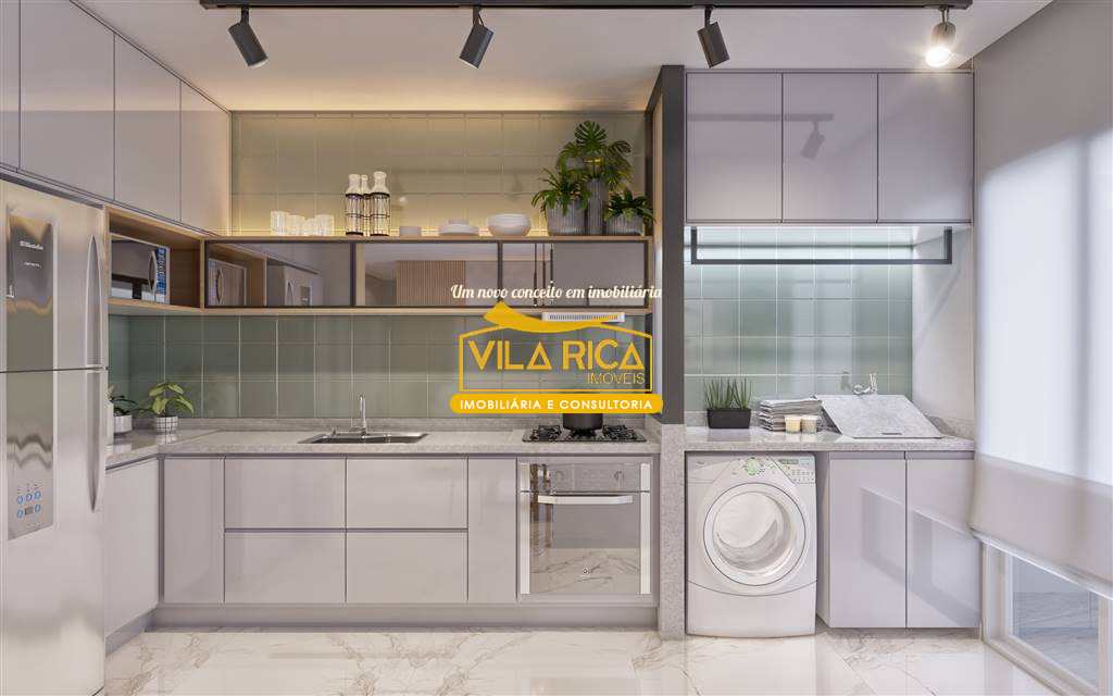 Apartamento em Praia Grande, no bairro Mirim