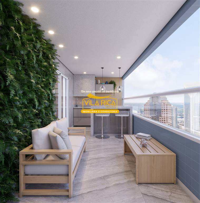 Apartamento em Praia Grande, no bairro Mirim