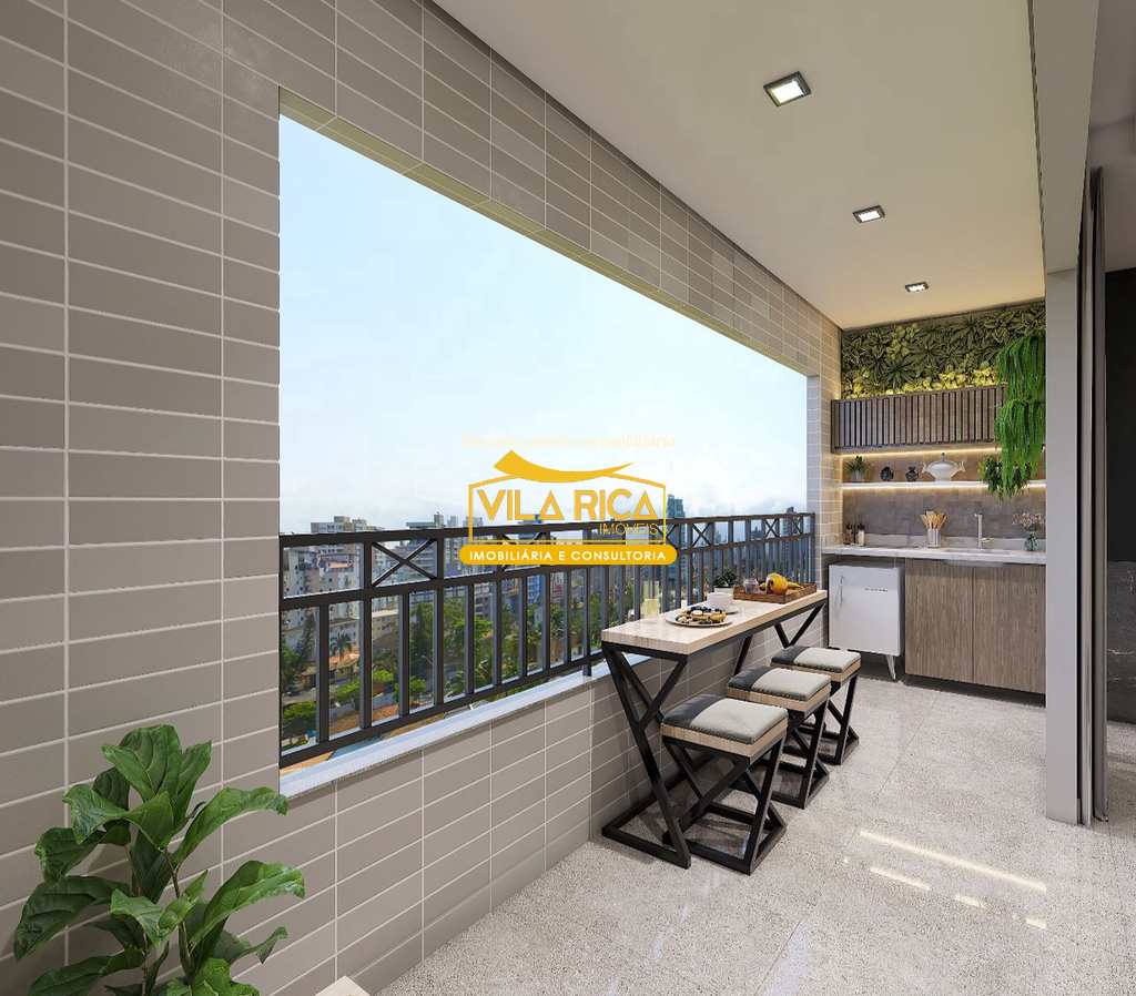 Apartamento em Praia Grande, no bairro Canto do Forte