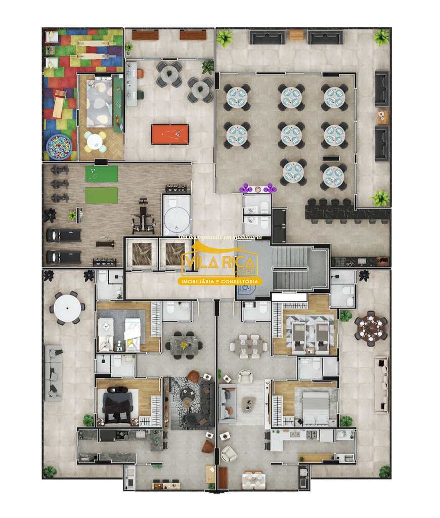 Apartamento em Praia Grande, no bairro Canto do Forte