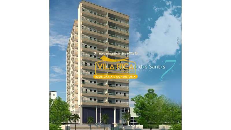 Apartamento em Praia Grande, no bairro Mirim
