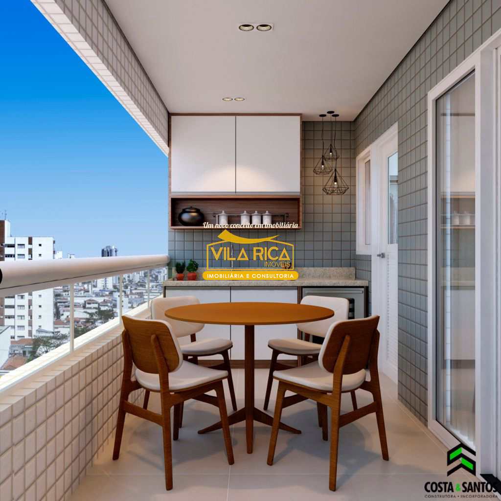Apartamento em Praia Grande, no bairro Guilhermina