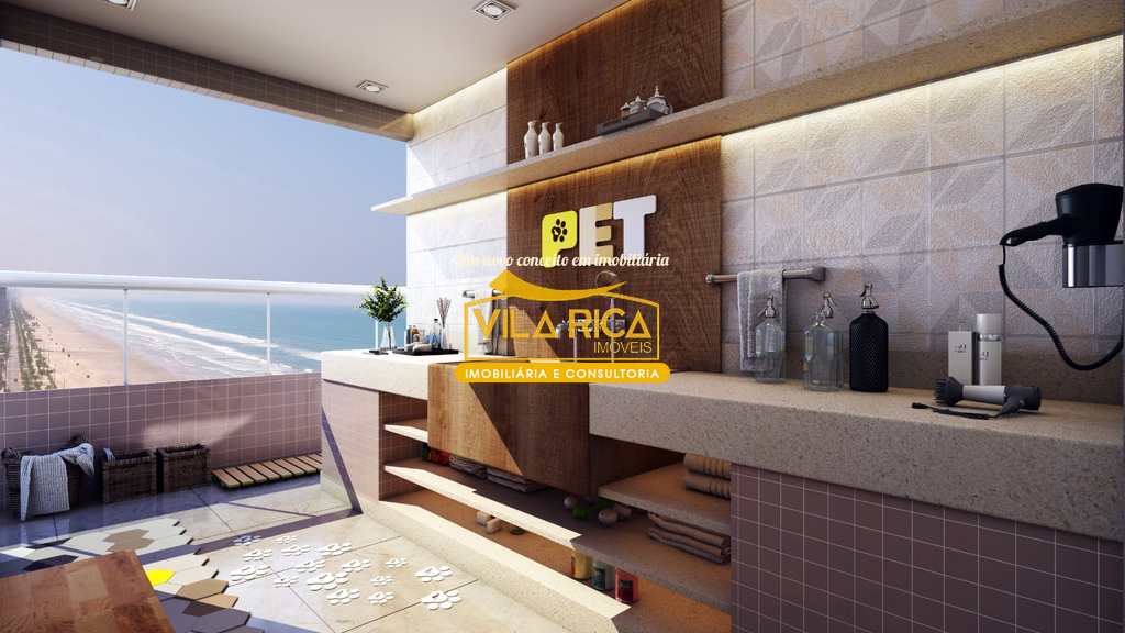 Apartamento em Praia Grande, no bairro Real