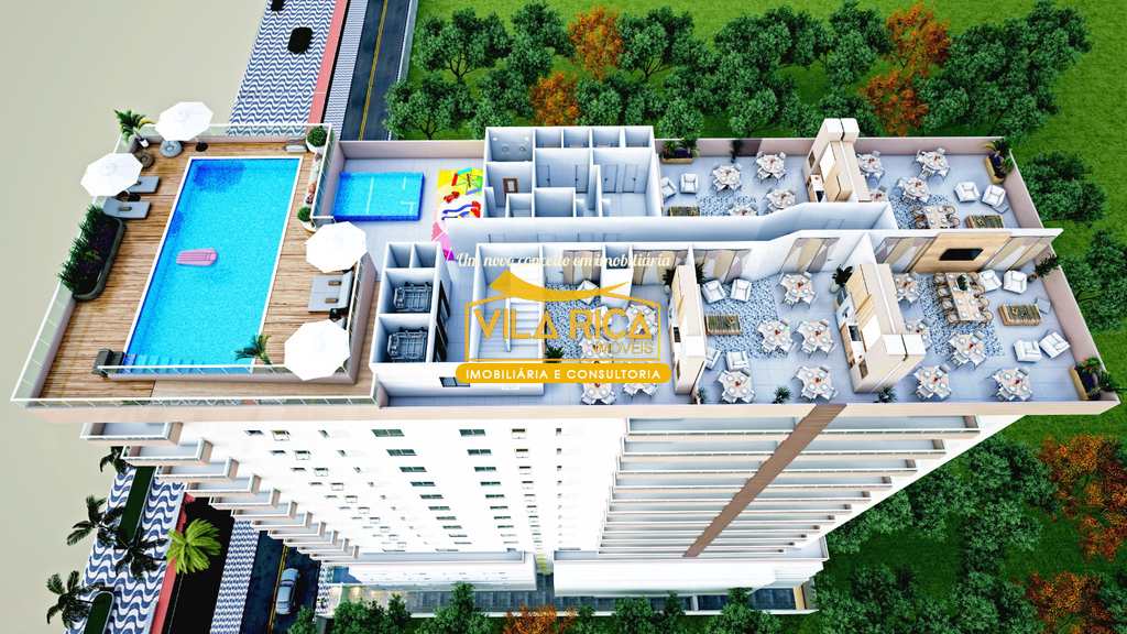 Apartamento em Praia Grande, no bairro Real