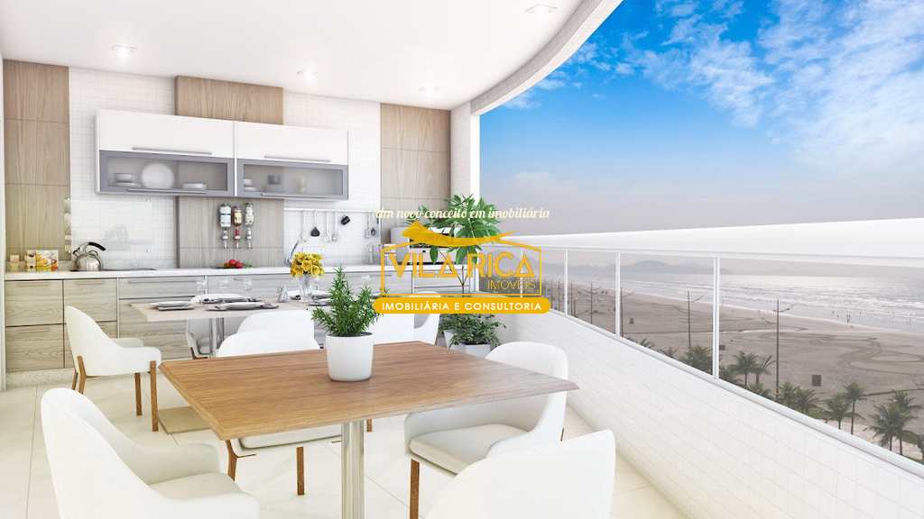 Apartamento em Praia Grande, no bairro Mirim