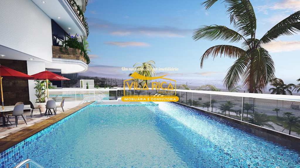 Apartamento em Praia Grande, no bairro Mirim