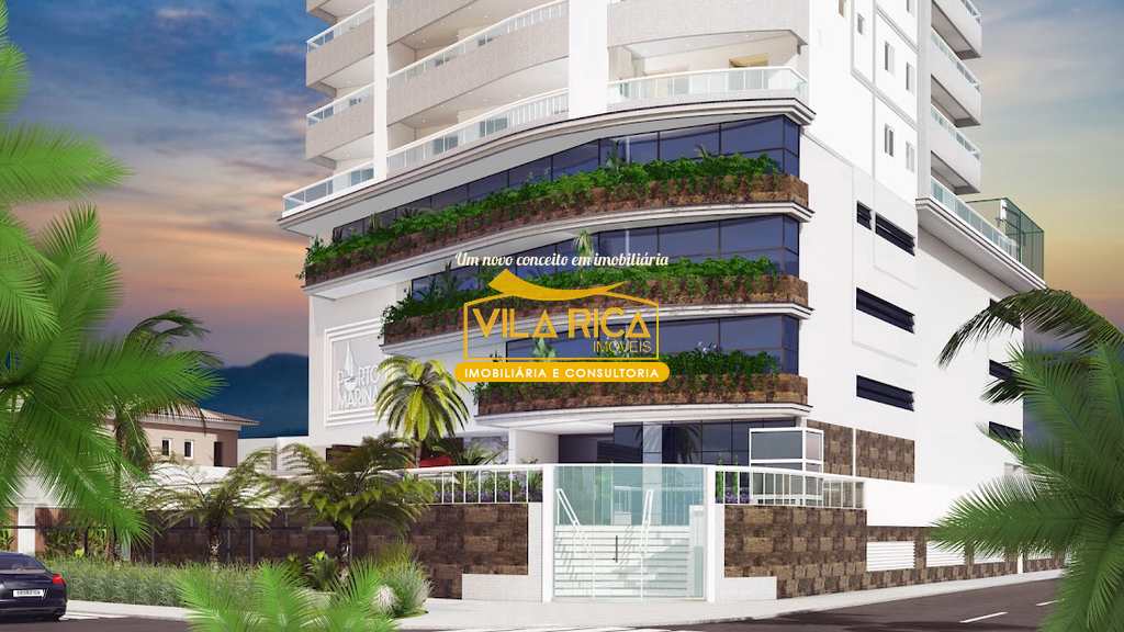 Apartamento em Praia Grande, no bairro Mirim