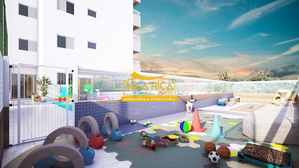 Apartamento em Praia Grande, no bairro Mirim