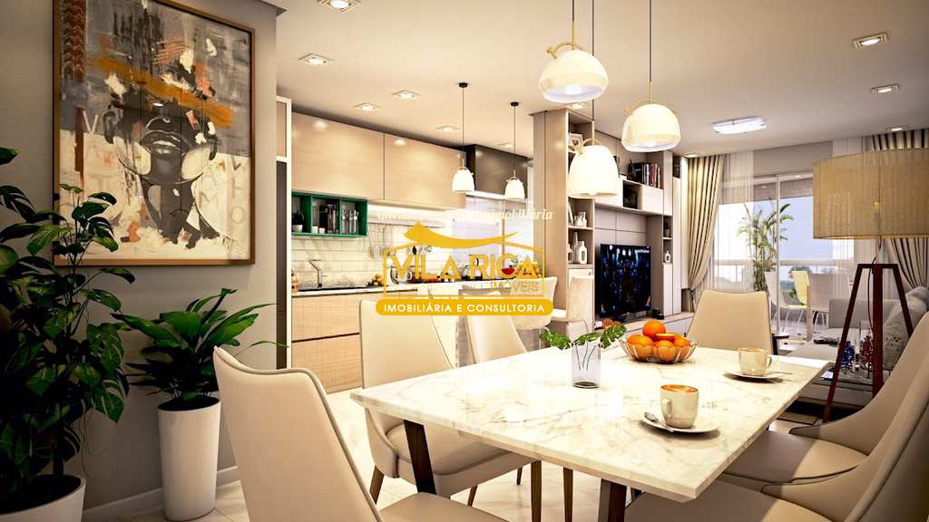 Apartamento em Praia Grande, no bairro Mirim
