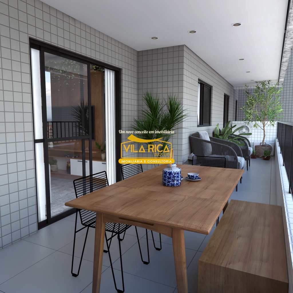 Apartamento em Praia Grande, no bairro Aviação