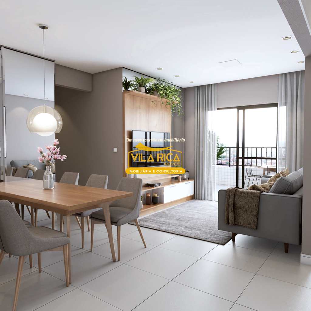 Apartamento em Praia Grande, no bairro Aviação