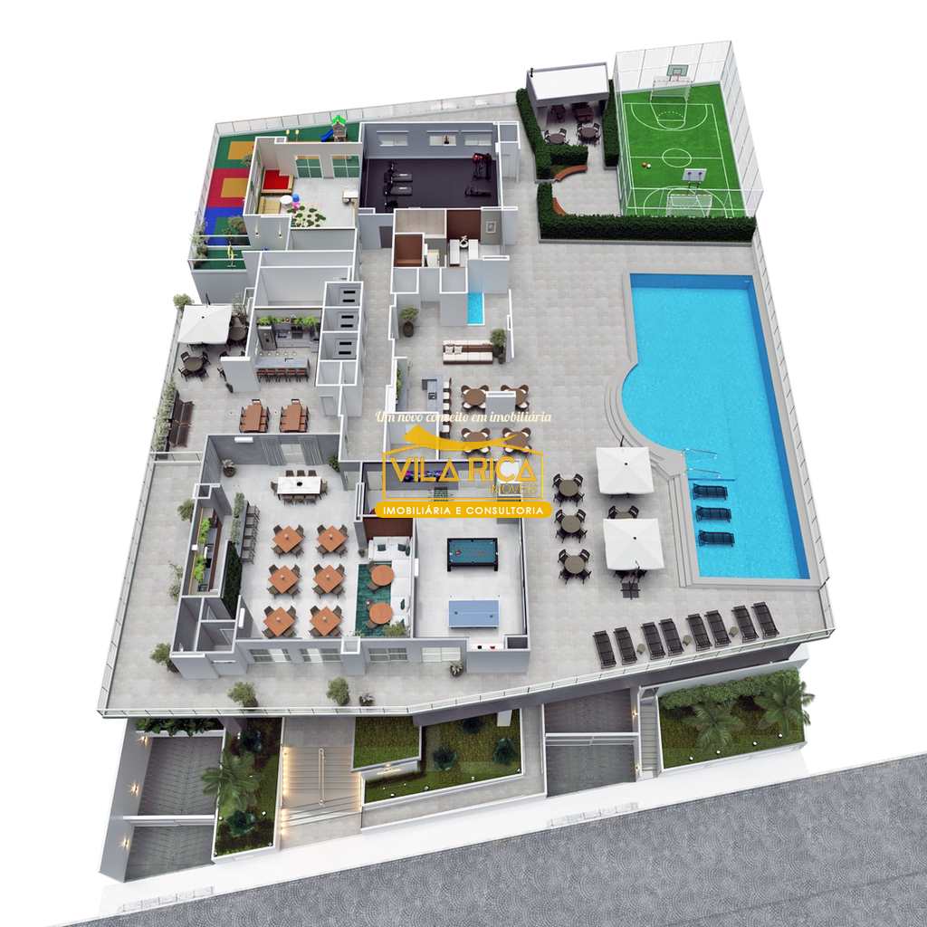Apartamento em Praia Grande, no bairro Aviação