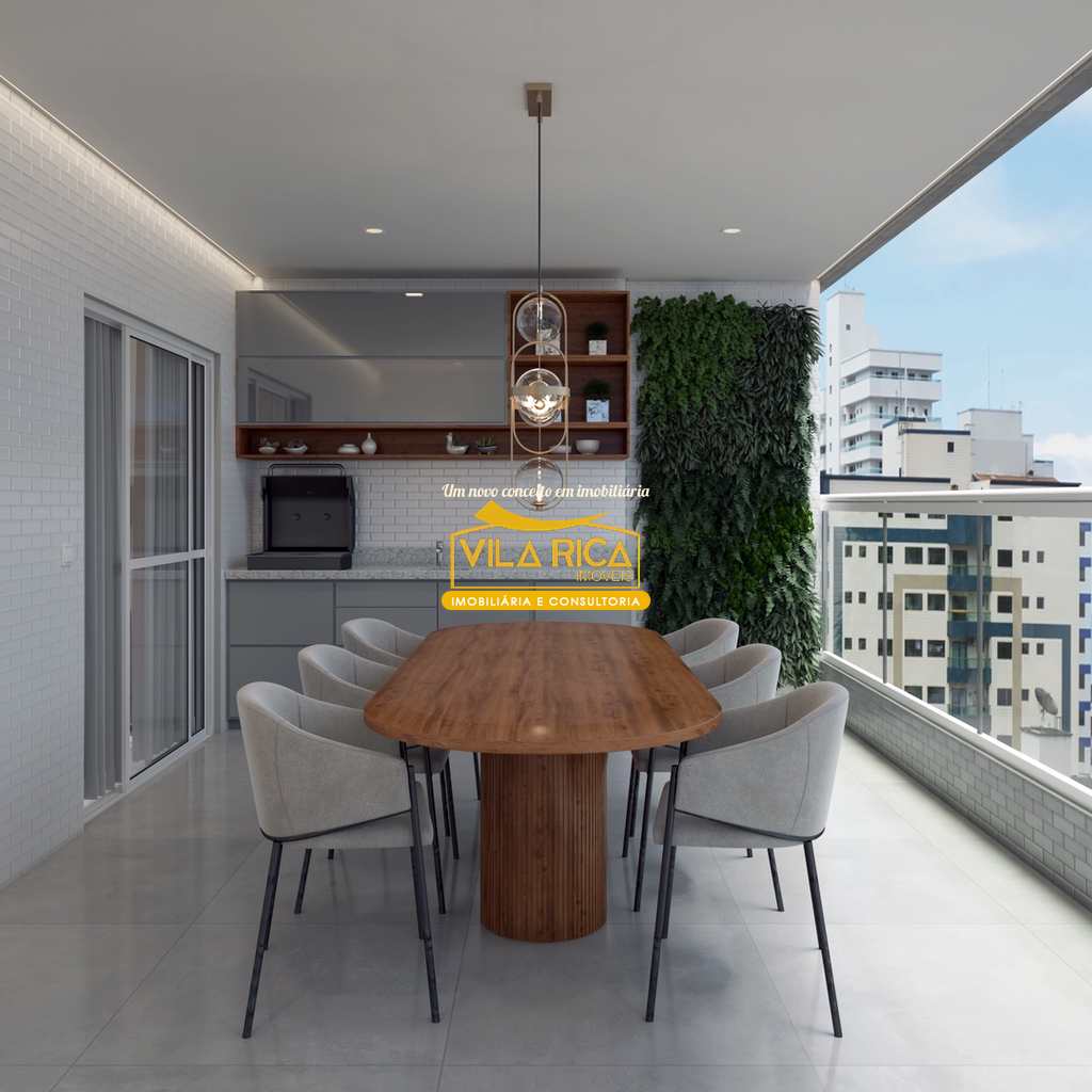 Apartamento em Praia Grande, no bairro Aviação