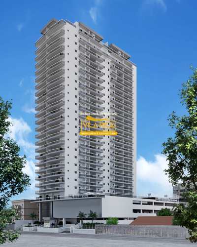 Apartamento, código 379866 em Praia Grande, bairro Aviação