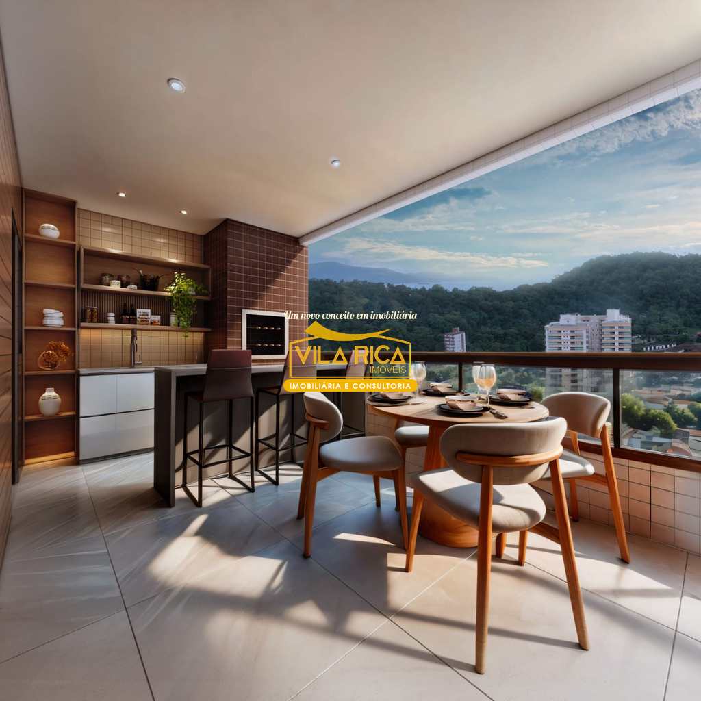 Apartamento em Praia Grande, no bairro Canto do Forte