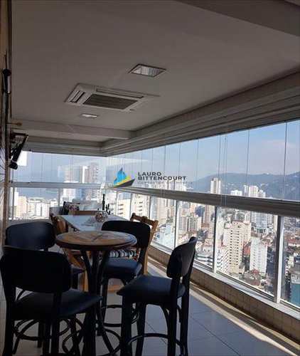 Apartamento, código 7626 em Santos, bairro Gonzaga