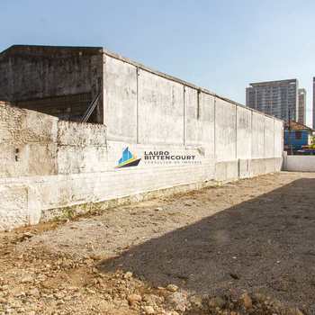 Terreno em Santos, bairro Vila Mathias