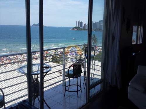 Apartamento, código 2802 em Guarujá, bairro Pitangueiras