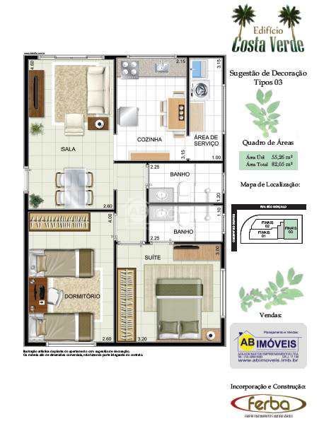 Apartamento em São Vicente, no bairro Jardim Independência