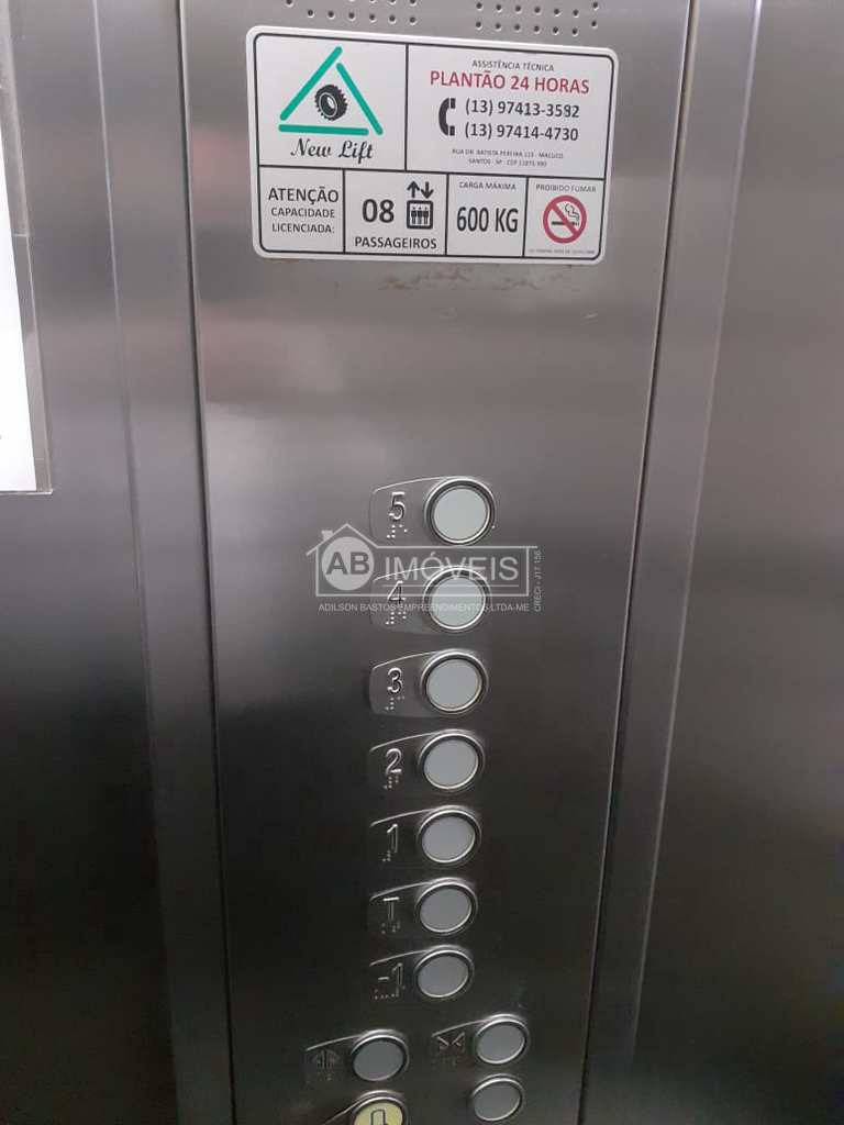 Sala Comercial em Santos, no bairro Vila Mathias