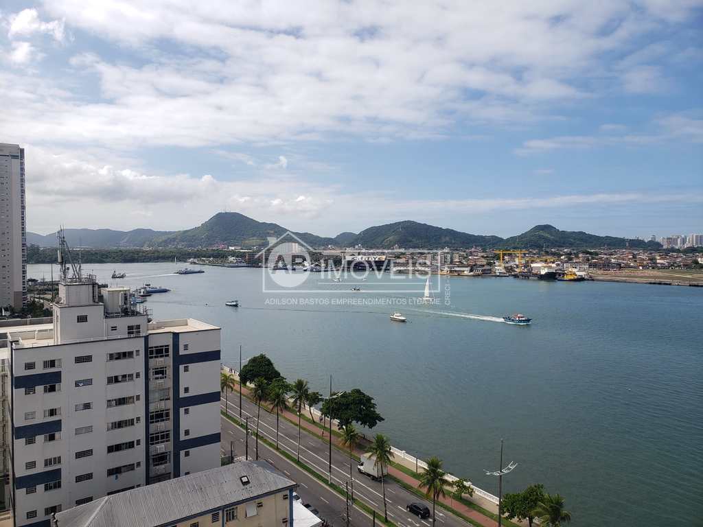 Apartamento em Santos, no bairro Ponta da Praia