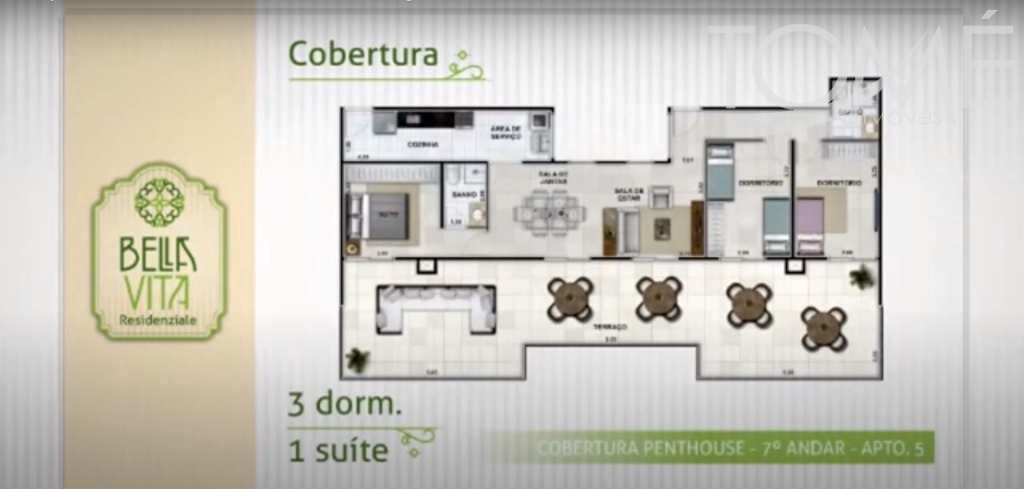 Apartamento em Bertioga, no bairro Centro