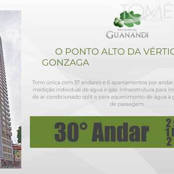 Apartamento em Santos, bairro Gonzaga