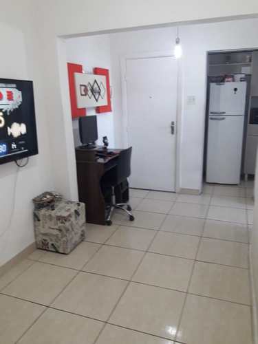 Apartamento, código 10942 em São Vicente, bairro Biquinha