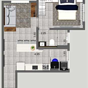 Apartamento em Sorocaba, bairro Jardim Santa Rosália
