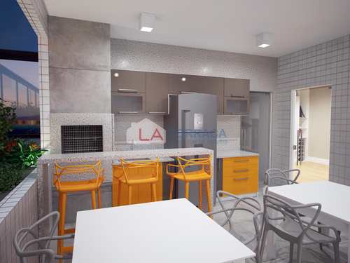 Apartamento, código 12448 em Praia Grande, bairro Ocian