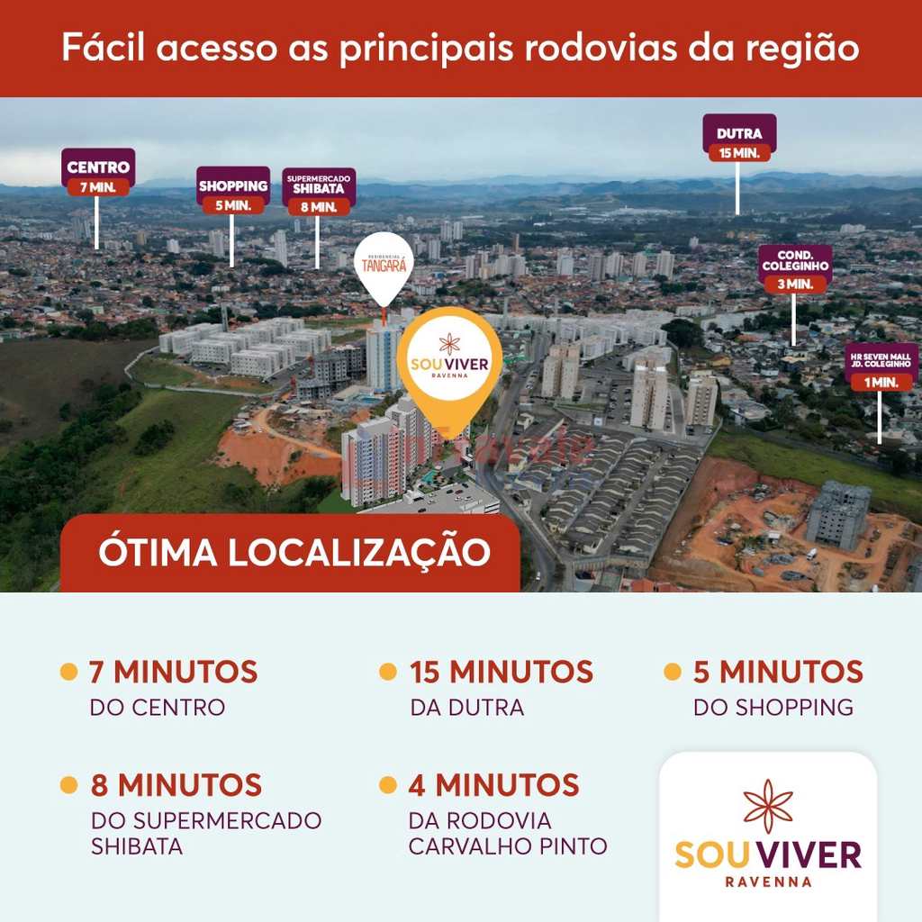 Empreendimento em Jacareí, no bairro Loteamento Jardim Sol Nascente
