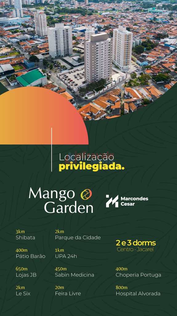 Empreendimento em Jacareí, no bairro Centro