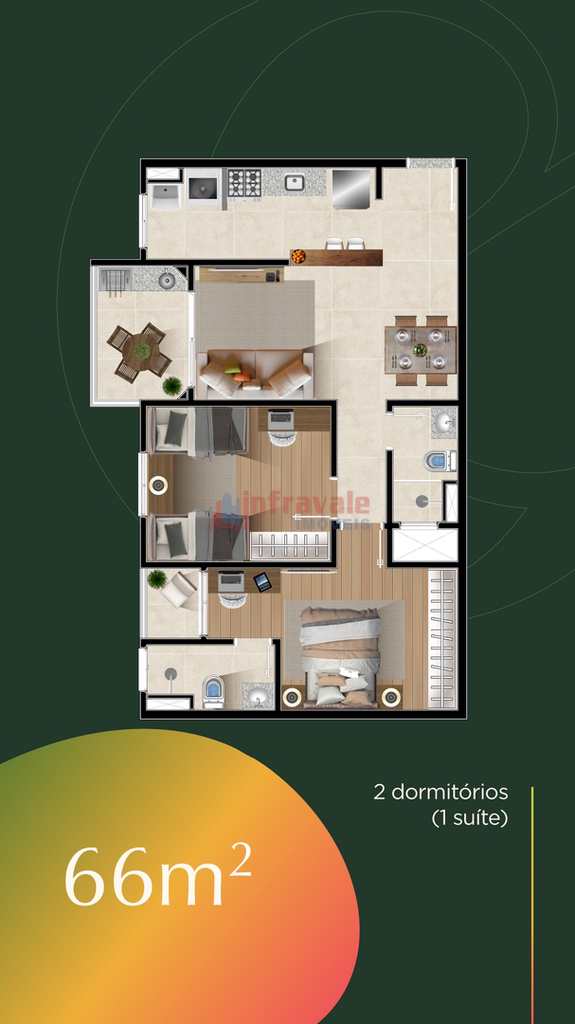 Empreendimento em Jacareí, no bairro Centro