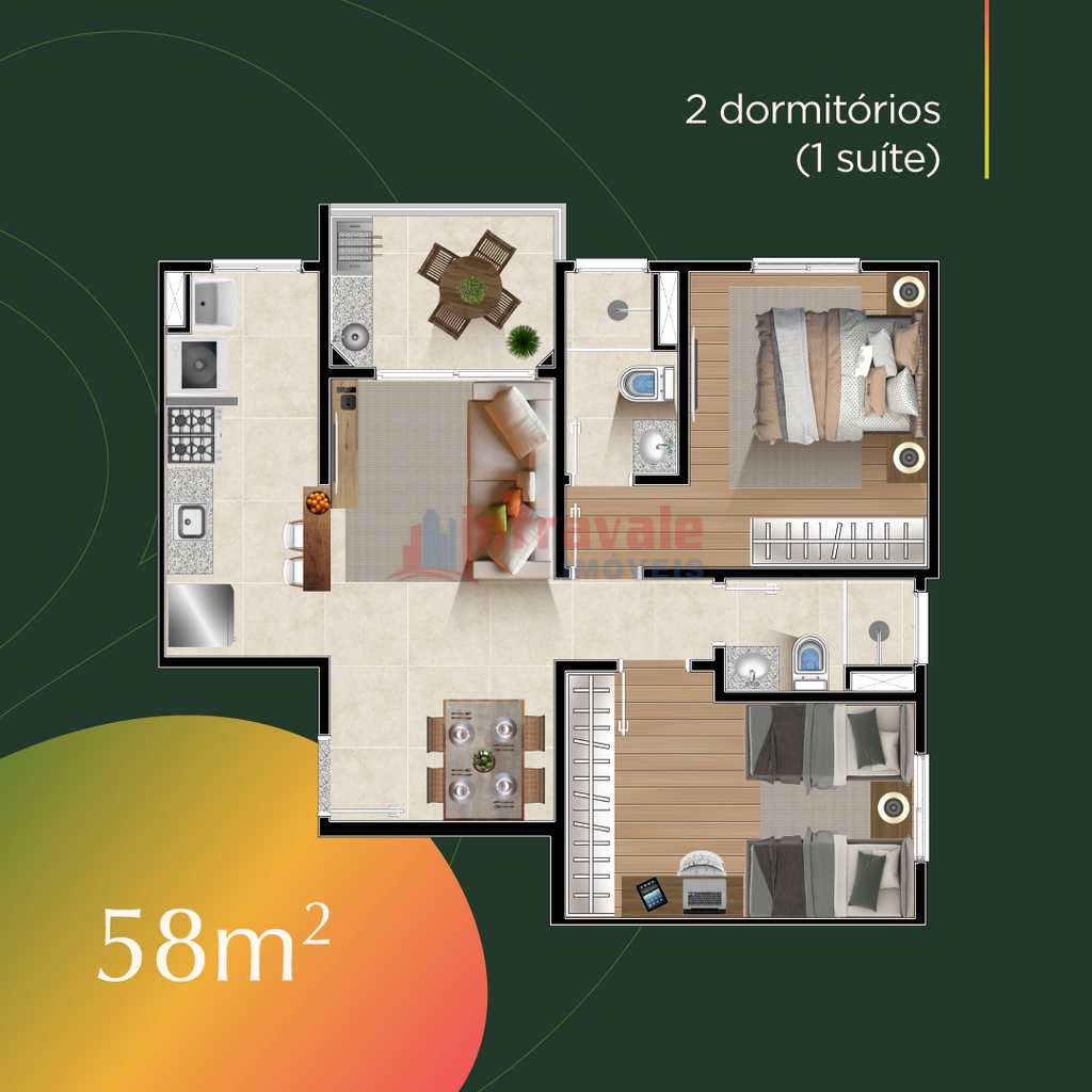 Empreendimento em Jacareí, no bairro Centro
