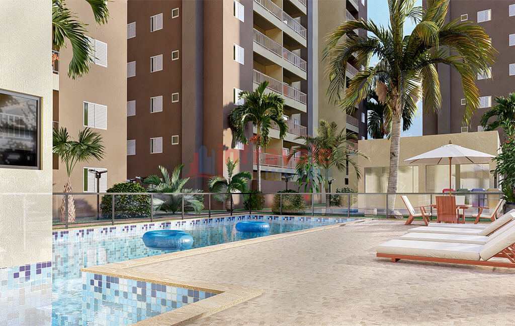 Apartamento em Caraguatatuba, no bairro Indaiá