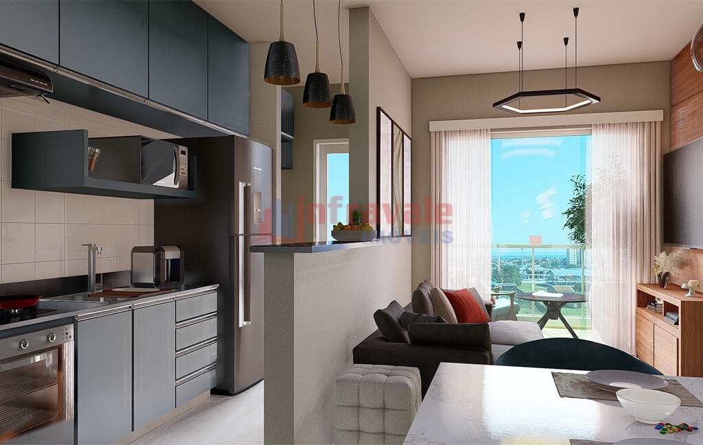 Apartamento em Caraguatatuba, no bairro Indaiá