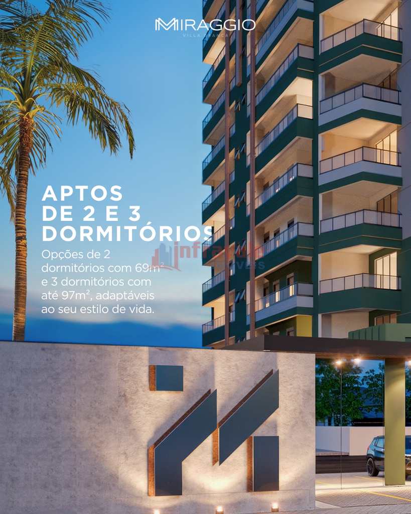 Apartamento em Jacareí, no bairro Loteamento Villa Branca