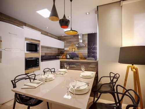 Apartamento, código 12047 em Santo André, bairro Vila Eldízia