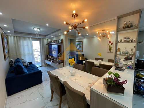 Apartamento, código 13632 em Santo André, bairro Vila Pires
