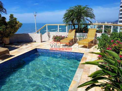 Cobertura, código 60995271 em Mongaguá, bairro Jardim Marina