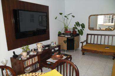 Apartamento, código 418 em São Vicente, bairro Centro