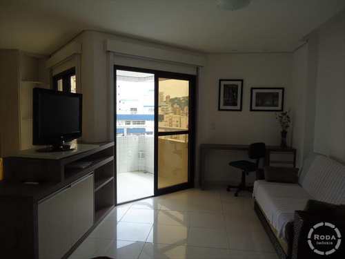 Flat, código 5761 em Santos, bairro Boqueirão