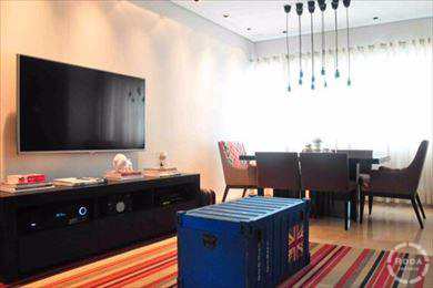 Flat, código 5056 em Santos, bairro Gonzaga