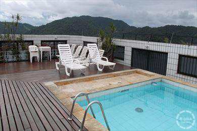 Flat, código 4686 em Santos, bairro Ponta da Praia
