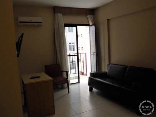 Flat, código 13592 em Santos, bairro Gonzaga
