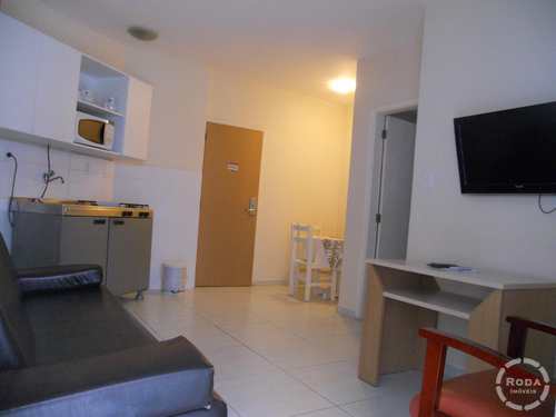 Flat, código 13594 em Santos, bairro Gonzaga