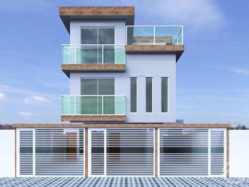 Casa, código 14582 em Santos, bairro Boqueirão
